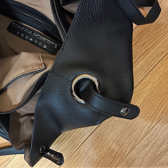 Black work tote/bag/purse - medium size - Picture 6 of 6